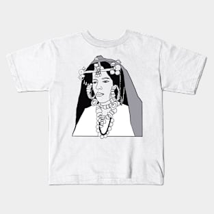 Moroccan Girl Kids T-Shirt